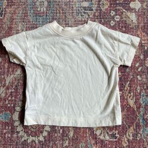 Hanna Andersson 3-6 Months Cream t shirt